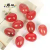 Cuentas Populares de Piedra Natural con Forma de Huevo Transfronterizas Accesorios para Hacer Joyería DIY Materiales al por Mayor