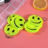 Colgante de Mochila Doble Cara Sonriente Llavero de PVC Reflectante Nocturno