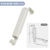 Gancho Trasero para Puerta sin Clavos Perchero Trasero para Puerta Gancho para Ropa Telescópico Plegable Multifuncional de Aleación de Aluminio Perchero Trasero para Puerta
