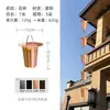 Corrente de Chuva Villa Roxa, Corrente de Chuva para Beirais Estilo Japonês, Corrente de Drenagem, Corrente Guiadora de Água para Pátio, Canalizador de Água para Calha, Corrente de Chuva de Liga de Alumínio