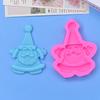 Molde de Silicona con Forma de Casa de Santa para Hornear DIY para Hornear Pastel Mousse Chocolate Galleta