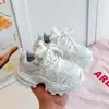 Novo Estilo Primavera e Outono Tênis Pai para Meninas, Tênis de Malha Respirável, Tênis Esportivo de Malha Infantil, 3-6 Anos, Solado Macio, Tênis Casual Antiderrapante