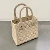Bolsa de EVA com furos e-commerce transfronteiriço nova estilo ins bolsa de praia alto valor de cor acessórios diy bolsa quadrada pequena bolsa de mão à prova d'água