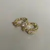 Brincos Design de Nicho Alta Qualidade Luxo Leve Estilo Ins Brinco de Orelha Amor Brincos de Zircônia Brincos Femininos Verão