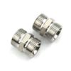 Conector de tubo reto tipo luva de cartão de aço inoxidável GB/T3737 conector de luva de cartão dupla conector de transição intermediária de luva de cartão