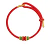 Pulsera de Hilo Rojo Tai Sui 2026 de la Montaña Putuo, Pulsera Trenzada Universal del Año Zodiacal para Hombres y Mujeres, Regalo al por Mayor