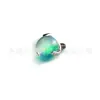 Brincos de Nariz com Haste de Titânio F136 Opala Gelatinosa Aurora Bola Piercing Corporal de Liga de Titânio G23 Haste de Osso da Orelha
