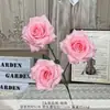 3 Rosas de Diamante Artificial para Decoración de Salón de Bodas, Arreglo Floral para Pasillo de Boda, Paisajismo de Rosas en Cascada de Centro Comercial