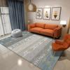 Alfombra Bohemia Sala de Estar Mesa de Café Simple Sofá Habitación Dormitorio Cama Completa Manta de Noche Hogar Área Grande Tapete de Piso