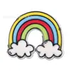 Nuevos dijes de zapato de rompecabezas coloridos DIY Accesorios lindos Amazon Transfronterizo En stock Decoraciones de zapato Accesorios de hebilla de zapato