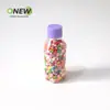 50ml Bebida Refresco Botella Pequeña Sprite Dulce de Maíz Frijol Botella de Plástico Transparente Sellada con Tapa Grado Alimenticio PET