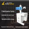 Produção de pequena máquina de marcação a laser de dióxido de carbono placa de bambu 100W máquina de gravação máquina de codificação a laser automática