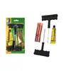 Kit de herramientas inflador de llantas de coche portátil, Mini juego de herramientas de reparación de llantas, Inflador de llantas de coche de 12V