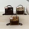 Diseño de Nicho Mochila Casual Retro Textura Bolso Sencillo de Moda Mochila Personalizada para Mujer Invierno 2025