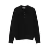 Mtlclothes Roupa Masculina Estilo Old Money Gola Henry Cor Sólida Padrão Trançado Retrô Cleanfit Suéter Tricô