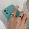 Anillos Estilo Minimalista para Mujer, Conjunto de Anillos con Combinación de Diseño Único, Anillos Articulados de Personalidad Abiertos Simples Dulces y Geniales, Modernos