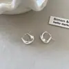 Pendientes Metálicos Lisos Cuadrados Casuales para Mujer 2024 Nuevo Estilo Pendientes Elegantes Oro Pendientes Elegantes Atmosféricos