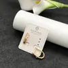 Xuping Brazaletes Rusos Transfronterizos para Oreja, Aros Color Oro de 18K con Incrustaciones de Diamantes, Joyería de Lujo Ligero de Alta Gama al por Mayor para Mujeres