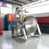 Olla para mezclar y saltear de alimentos a gran escala, olla para saltear relleno de piel de hielo, pasta de semillas de loto, pasta de guisantes y olla para saltear relleno de sésamo negro