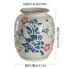 Novo Vaso Cerâmico Estilo Chinês para Arranjo de Flores, de Alto Padrão, Nicho, Estilo Vintage, Porcelana Azul e Branca, Vaso para Hall de Entrada, Ornamento Cerâmico