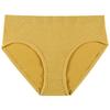 Roupa Íntima Feminina, Sem Costura e Confortável, Tamanho Grande, Calcinhas de Cintura Média, Algodão Puro, Respirável, Levanta Bumbum, Cor Sólida Roupa Íntima para Meninas