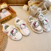 Zapatos Casuales para Niñas Dibujos Animados 2026 Primavera/Otoño Zapatos Blancos para Estudiantes Zapatos de Skate Antideslizantes Nuevos Zapatos Deportivos para Niños Medianos y Mayores