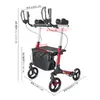 Andador Portátil Transfronterizo Fuyi con Reposabrazos, Dispositivo Asistencial para Discapacidad, Dispositivo de Rehabilitación, Carrito Portátil