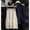 Conjunto de vestido estilo coreano para meninas, roupa de verão 2026, vestido regata retrô infantil estiloso, vestido fresco e chique para bebês
