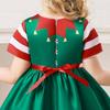 Vestido de pasarela para fiesta de Navidad de princesa de niña de tela satinada de Amazon, vestido infantil, vestido de noche de anfitriona