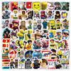 103 nuevas pegatinas transfronterizas de Roblox, personalizadas, creativas, decorativas, para libros, tazas de agua, impermeables, pequeñas pegatinas al por mayor