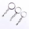 Atacado de fábrica uma variedade de chaveiro de metal 25/30mm com fecho lagosta pendente para chaveiro