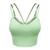 Top Sutiã Esportivo Feminino Novo Verão Alta Elasticidade Absorção de Choque Roupa Fitness Sutiã Pilates Suspensório Roupa de Yoga Top