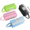 Estuche para lápices para estudiantes de gran capacidad, venta al por mayor, de fábrica Huajie, bolsa de almacenamiento sencilla, estuche portátil con cremallera