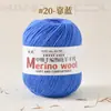 Ovillo de Hilo de Lana Hilo de Lana de Alpaca Grosor Medio Hilo para DIY Tejido a Mano Hilo de Cachemir Ganchillo Calcetines Bufanda Hilo Lote