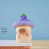 Decorações Criativas Fofas de Desenho Animado para Animais de Estimação Transfronteiriças Lótus Gato Siamês Caixa Surpresa Figurinhas Fofas Decoração de Mesa de Escritório Exibição