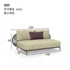 Juego de Sofá de Ratán para Exteriores Modelo de Casa de Villa en Patio Silla de Ratán para Balcón Muebles Impermeables de Jardín de Diseño para Exteriores