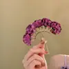 Nuevo Pasador de Flor de Tela Estilo Chino, Retro y Elegante, Lujo Ligero, Accesorio para el Cabello Versátil con un Toque de Gama Alta de Nicho