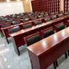Mesa y silla para sala de reuniones combinación mesa larga doble persona madera maciza tira mesa de conferencias mesa de tira pequeña para conferencias mesa y sillas para capacitación