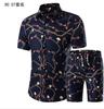 Traje de Dos Piezas de Camisa Colección Comercio Exterior Talla Grande Camisa de Manga Corta Camisa Estampada Verano para Hombre Nuevo AliExpress