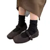 Zapatos Planos Mary Jane para Mujer Estilo Francés 2025 Otoño Nuevos Mocasines Planos Retro Chic