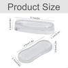 5 Peças Adesivo Amortecedor de Silicone para Assento Sanitário Tampa de Vaso Sanitário Transparente Criativo Almofada Amortecedora Criativa Adesivo Abafador de Tampa de Vaso Sanitário