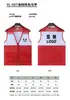 Camisetas Publicitárias com Design Degradê, Coletes Refletivos de Segurança para Cruzamento de Tráfego para Eventos, Atacado com Impressão de Logo