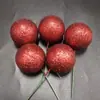 Bolo de Celebridade da Internet Bola Decorativa com Glitter Bola Dourada Bola Prateada Bola Colorida Bola Decorativa para Bolo de Aniversário Acessórios Decorativos para Confeitaria Em Estoque