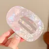 Accesorio para el Cabello Pinza Plana de Abalón para Mujer 2026 Nuevo Estilo Pinza de Pelo de Gama Alta para la Parte Trasera de la Cabeza Pinza de Pico de Pato Adorno para el Cabello Pinza para el Cabello