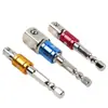 Conjunto Colorido de 3 Peças de Conectores de Contas para Cinto de Segurança, Haste de Conexão de Soquete Universal Conector Ad com Contas de Aço 1/2 1/4 3/8