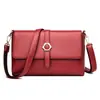 Una generación de nuevo bolso bandolera de un solo hombro bolso coreano para mujer bolso para mediana edad y mayores bolso de madre cuero suave bandolera simple