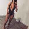 AliExpress Amazon cross-border senhoras maiô de uma peça sexy trançado biquíni europeu e americano 9133