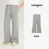 Pudding Haru Colección Primavera Pantalones para Niñas 2026 Nuevo Estilo de Primavera Pantalones Acampanados Simples Deportivos para Niñas Pantalones Largos