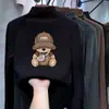 Camiseta de manga comprida para meninos, novo estilo outono/inverno 2026, gola alta, para crianças maiores, camada interna com forro de fleece, camiseta básica infantil