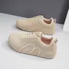 Zapatillas deportivas de mujer de suela plana 2026 primavera-verano nuevas deportivas blancas ligeras suela blanda casuales K3921